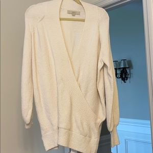 Loft white sweater
